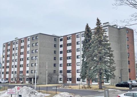 exterior view of the Concord Housing Authority building